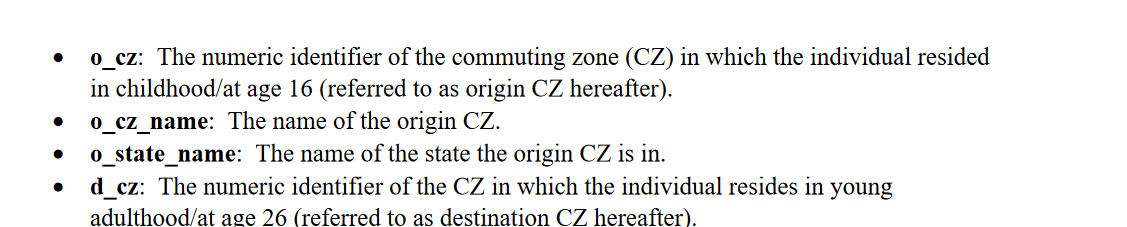 Image shows portion of text of what the metadata looks like.
